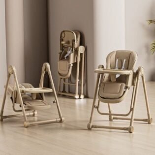 Chaise Haute Et Balancelle 2en1 BHC-400 - Mon Bébé