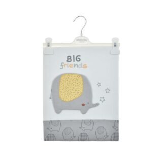 Couverture de Luxe En Coton Peigné Big Friends - Ekebaby