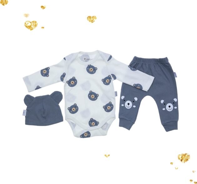 Ensemble 3 Pièces Avec Bonnet -Mini Cayzen