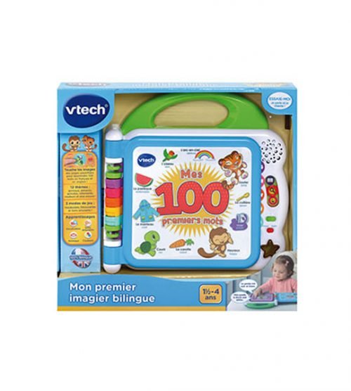 Livre Interactif Mon Premier Imagier Bilingue - Vtech