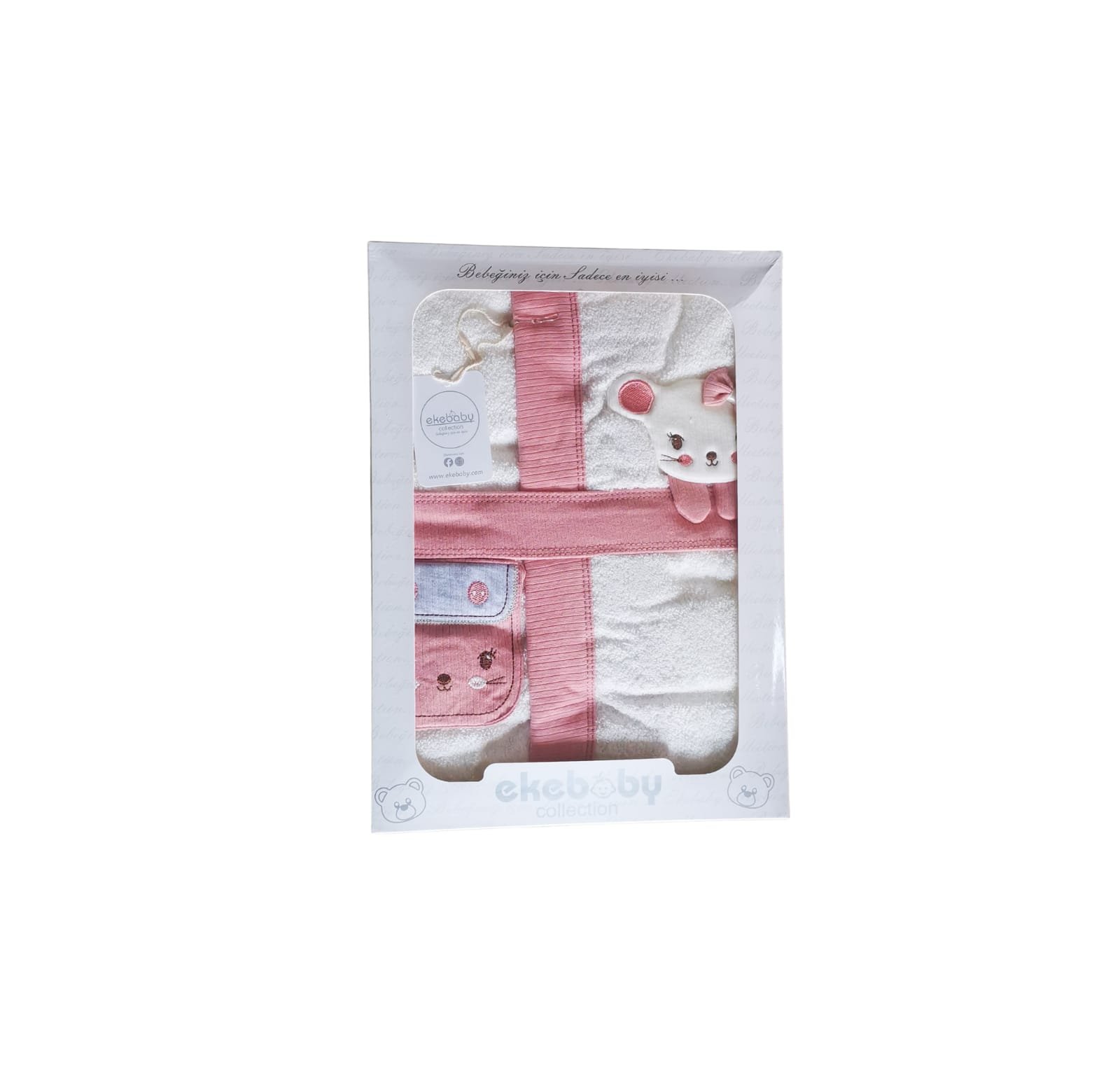 Sortie de bain 100% Coton Anti Allergique  - Ekebaby