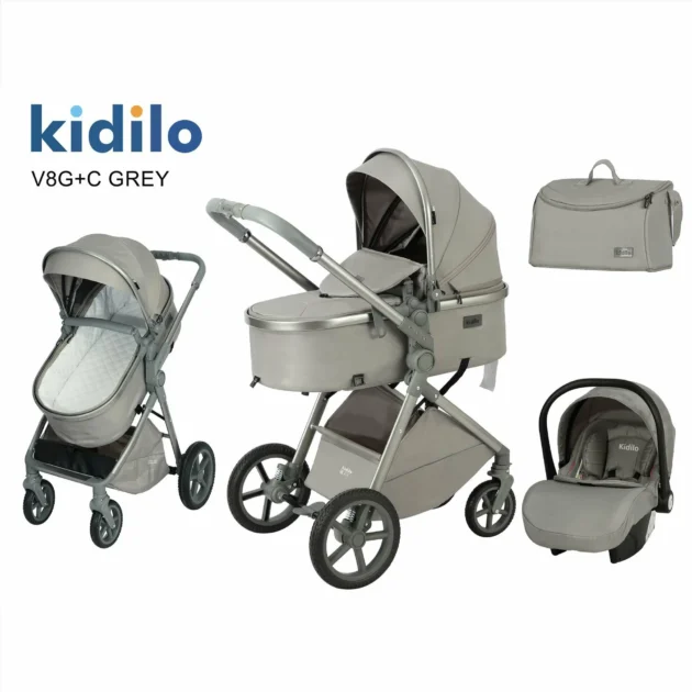 Pack Poussette V8G+C Universel 3en1 - Kidilo