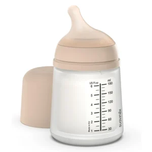 Biberon anti-colique Zero Zero 180ml A Light - Suavinex