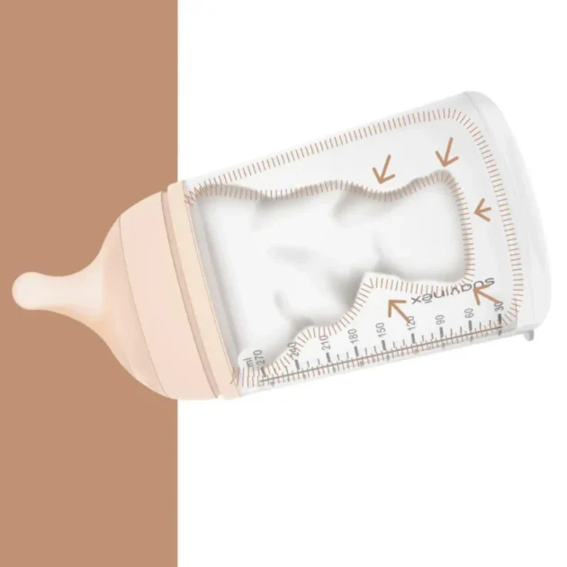 biberon anti-colique zero zero 180ml s medium - suavinex PACK BIBERON + SUCETTE Zero Zero 180ml Modèle 02 Light Tone - Suavinex