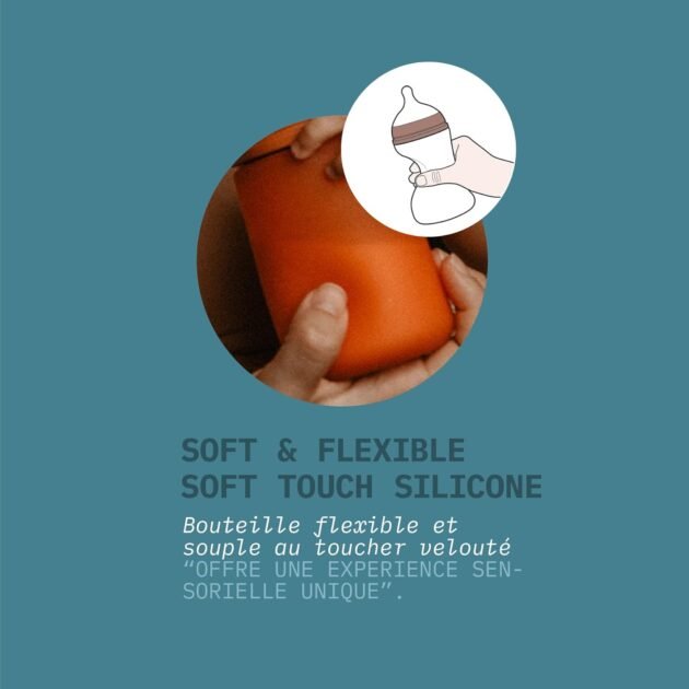 biberon en silicone 240ml