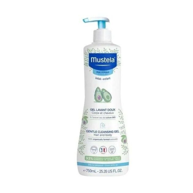 gel lavant doux et pratique mustela gobebe agadir