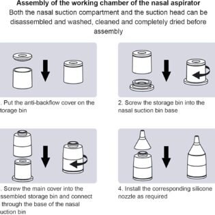Aspirateur nasal électrique pour bébé