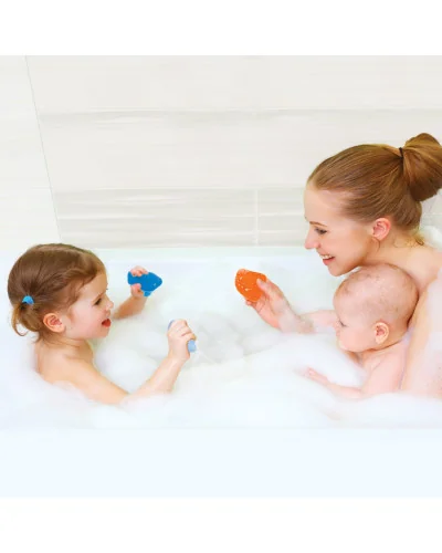 Lot de 4 Aspergeurs "Poisson" Jouets de Bain - Ludi