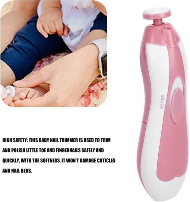 Kit de coupe-ongles électrique 6en1 pour bébé - Showell