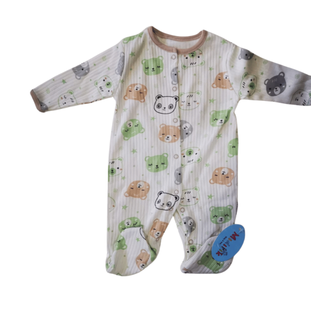 Grenouillères Bébé en Coton Biologique - Midirik