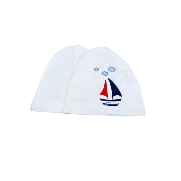 Lot de 2 Bonnets Confortables Pour Bébé