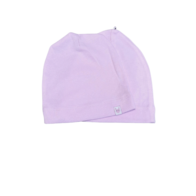 Lot de 2 bonnets en coton doux pour fille