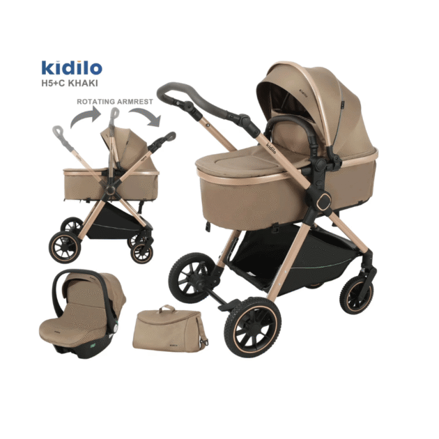 Pack Poussette H5+C Multifonctions - Kidilo