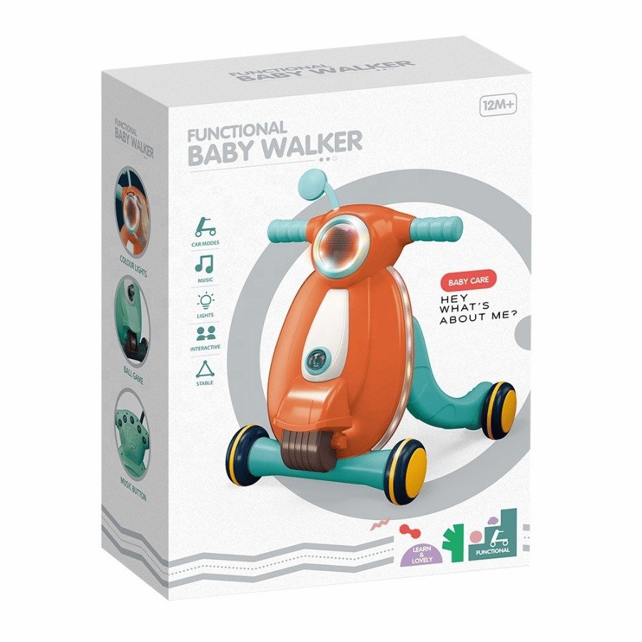 Trotteur d'apprentissage 2en1 pour bébé -  Beidiy