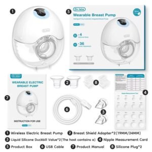 Pack Tire-lait électrique mains libres - Dr. Isla et Correcteur de mamelons - Mumilk offert