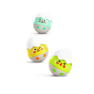 3 Hochets culbuto hatchlings - hape1 Lot de 3 Hochets Culbuto Hatchlings - Hape