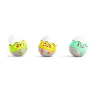 3 Hochets culbuto hatchlings - hape2 Lot de 3 Hochets Culbuto Hatchlings - Hape