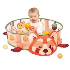 Tapis d'éveil et piscine à balles Panda - Ludi