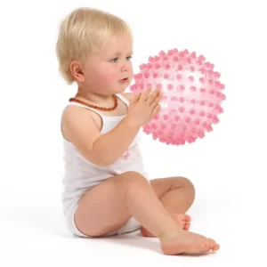 balle de massage sensorielle rose - ludi Balle de massage sensorielle rose - Ludi