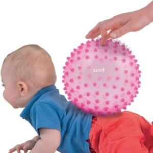 balle de massage sensorielle rose - ludi1 Balle de massage sensorielle rose - Ludi