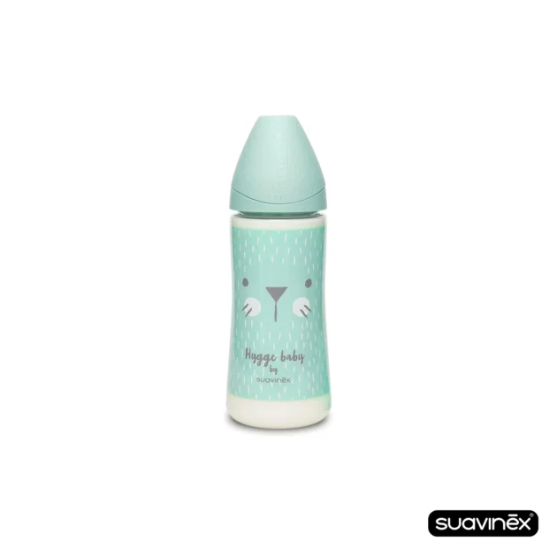 biberon avec tétine ronde à débit rapide 360 ml - suavinex Biberon avec tétine ronde à débit rapide 360 ml - Suavinex