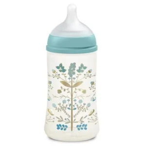 Biberon premium gold Tétine SX PRO 270ml bleu - Suavinex