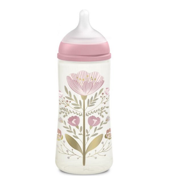 biberon premium gold tétine sx pro 360ml Biberon premium gold Tétine SX PRO 360ml (+6 mois) - Suavinex