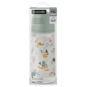 Biberon Walk Green à débit rapide 360 ml SX pro- Suavinex