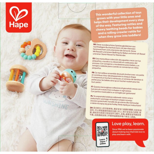 Coffret sensoriel bébé à tout-petit - Hape