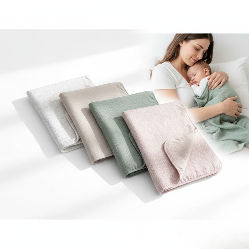 Couverture en coton organique Dream 75x100 - Doomoo