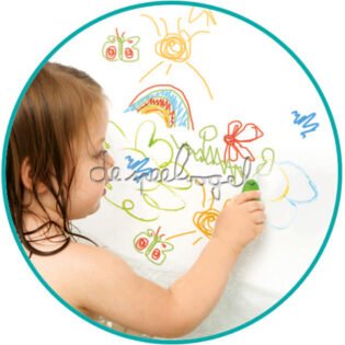 Crayon de bain et support - Ludi