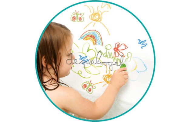 Crayon de bain et support - Ludi