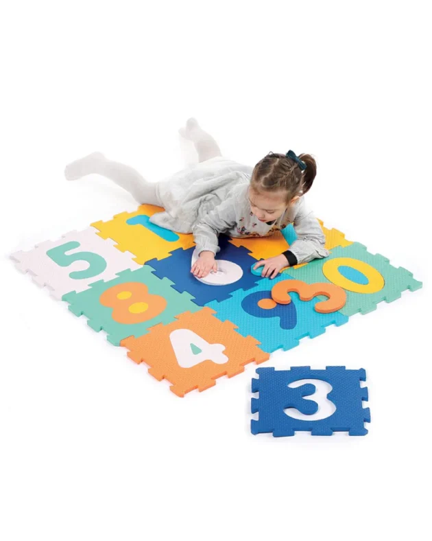 dalles chiffres - ludi Tapis Dalles Chiffres - Ludi