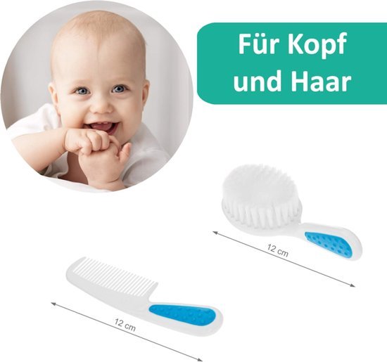 Pack brosse et peigne à cheveux bébé - Kokibebe