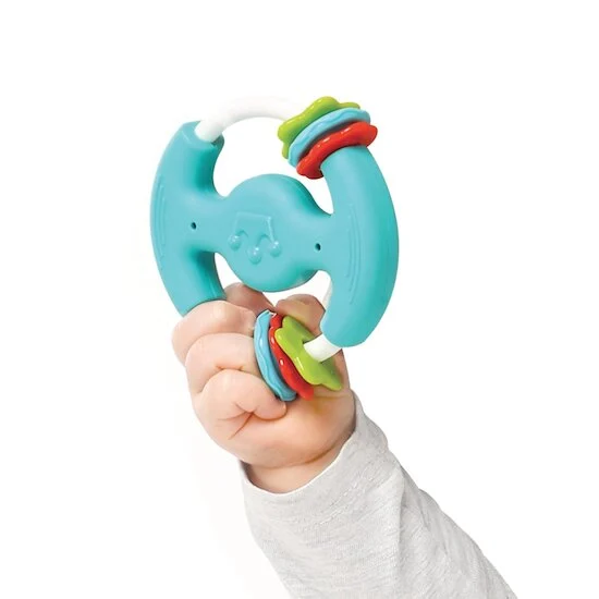 Coffret 4 hochets multicolore - Ludi