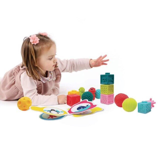 livre cubes balles - ludi Coffret éveil livre cubes balles - Ludi