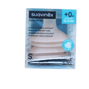 Lot de 2 tétines Zero Zero 0 mois+ Light S  - Suavinex