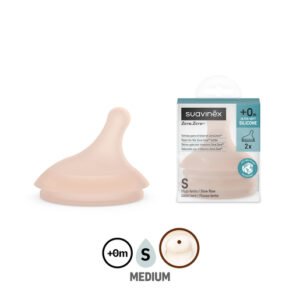 Lot de 2 tétines Zero Zero 0 mois+ Medium S - Suavinex