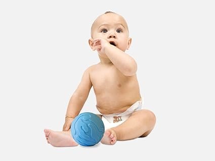 Lot de 3 balles sensorielles bleues - Ludi