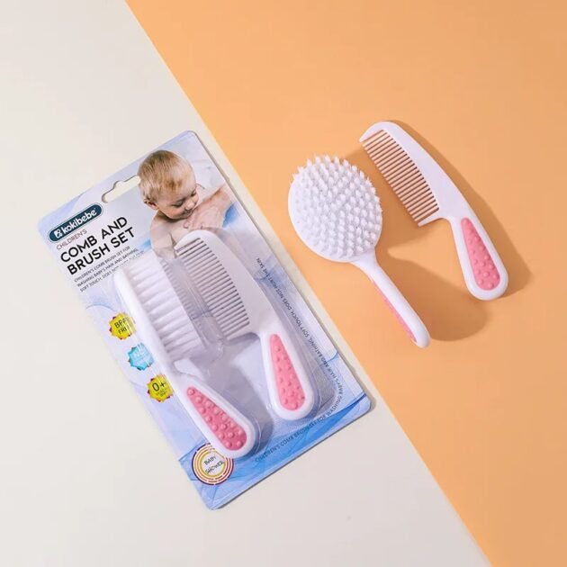 Pack brosse et peigne à cheveux bébé - Kokibebe