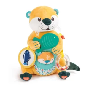 peluche d'activités maman loutre - ludi Peluche d'activités Maman Loutre - Ludi