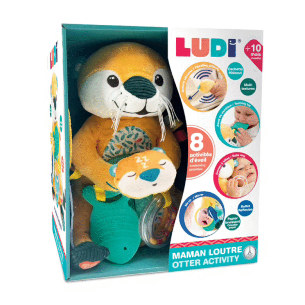 peluche-dactivites-maman-loutre_ Peluche d'activités Maman Loutre - Ludi