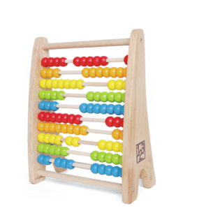 Abaque boulier de perles arc-en-ciel - Hape