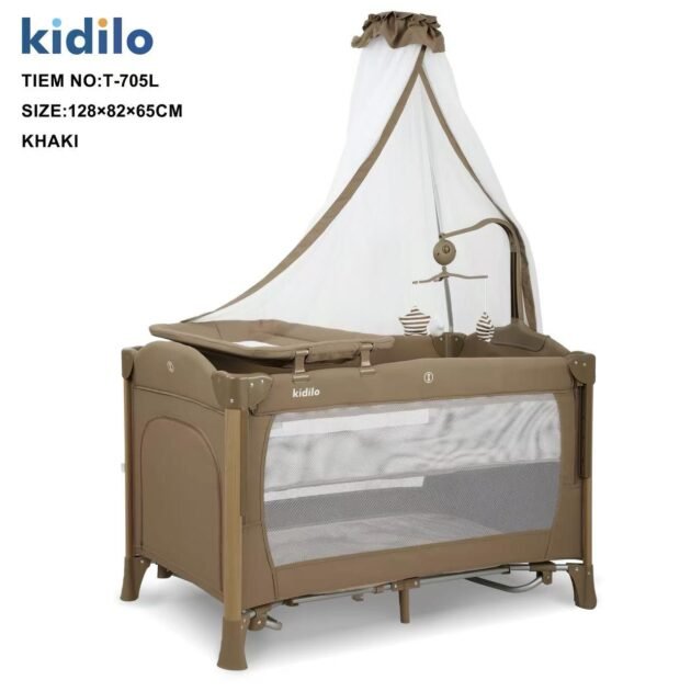 profil berceau de voyage et cododo t-705l 3en1 - kidilo Lit parc cododo T-705 3en1 - Kidilo