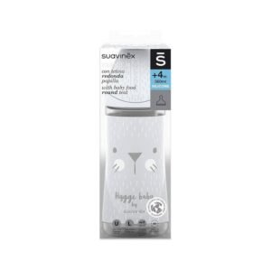 profil biberon avec tétine ronde à débit rapide 360 ml gris - suavinex Biberon avec tétine ronde à débit rapide 360 ml gris - Suavinex