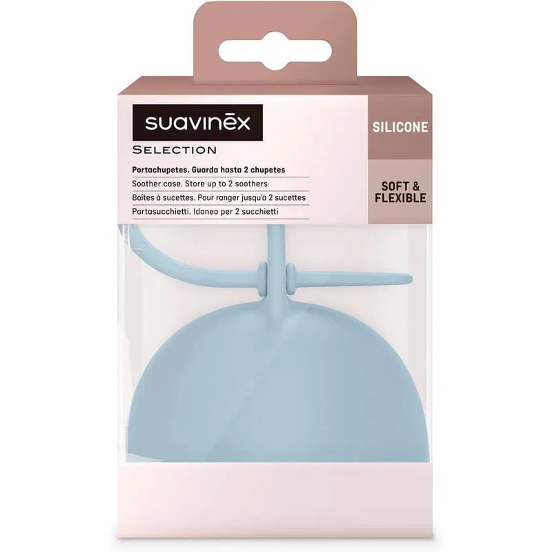 Boîte à sucettes en silicone - Suavinex