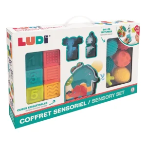 Coffret d'éveil jungle multicolore - Ludi