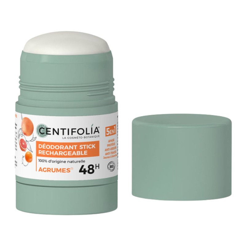 profil déodorant stick rechargeable agrumes - centifolia Déodorant stick rechargeable Agrumes - Centifolia