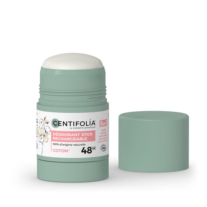 Déodorant stick rechargeable Fleur de coton - Centifolia