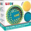 Lot de 3 balles sensorielles bleues - Ludi